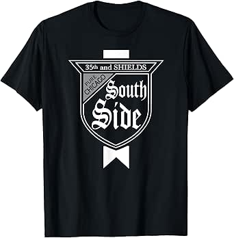 SouthSide Chicago Parody Beer Label South Side Baseball T-Shirt