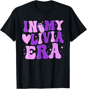 Retro In My Olivia Era For Men Women Kids T-Shirt