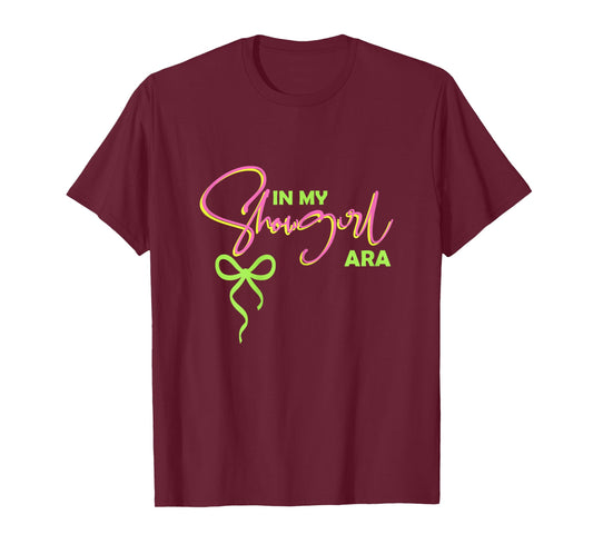 in My Showgirl Era Groovy Life of A Showghoul Halloween Girl T-Shirt