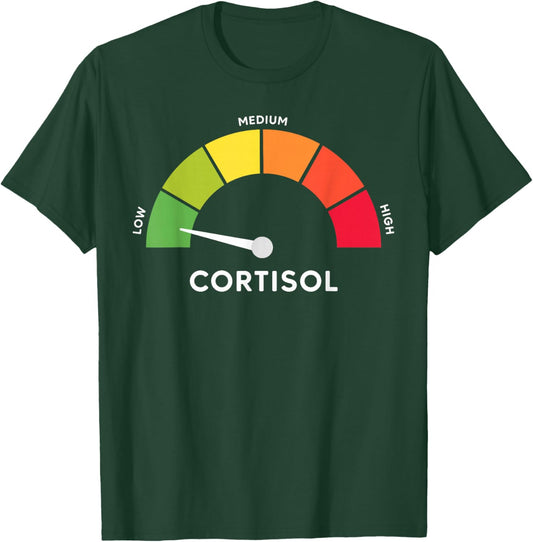 Low Cortisol Levels Meme T-Shirt - T-Shirt | Forest
