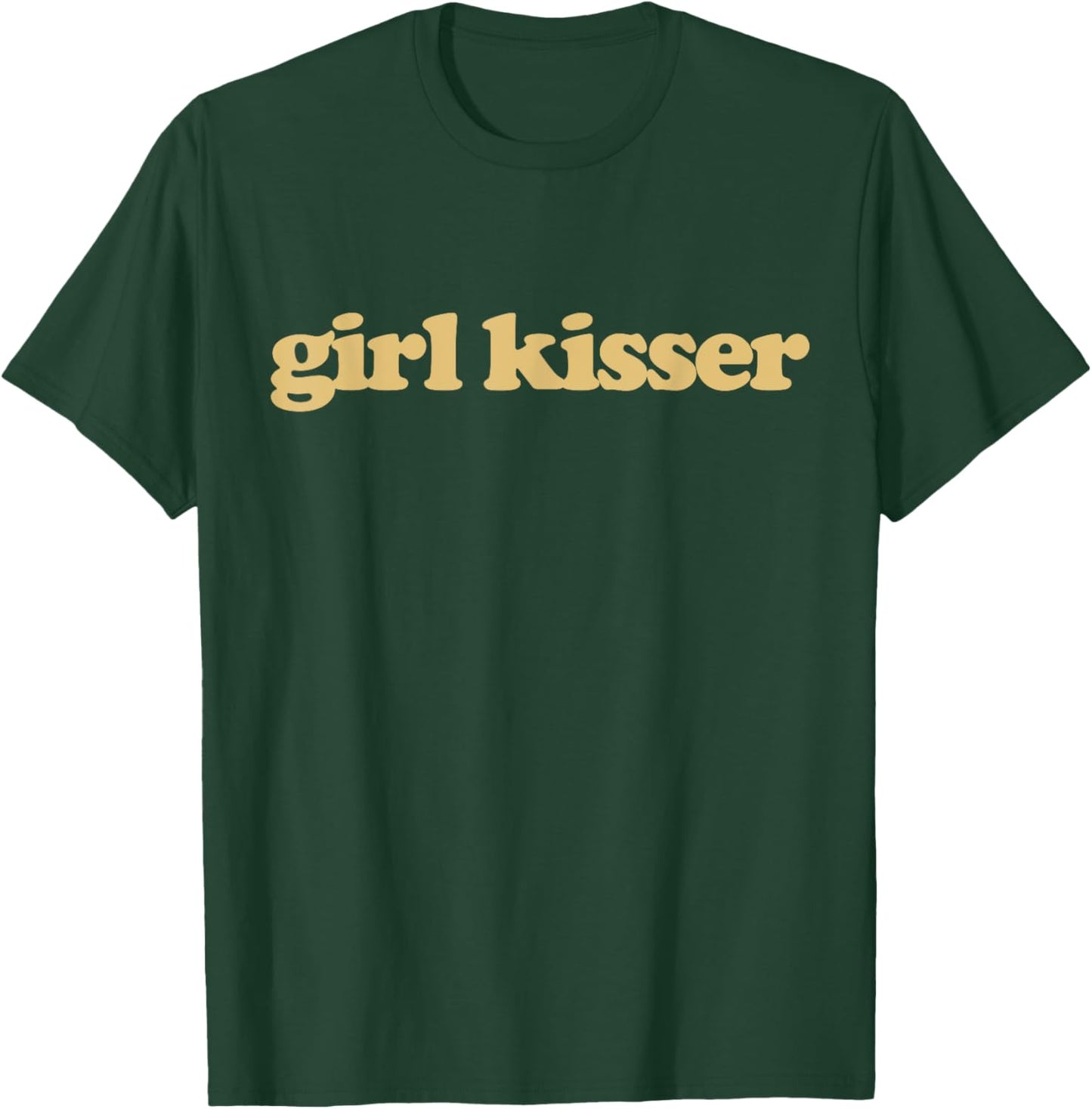 Girl Kisser Shirt Y2k Aesthetic Trendy Lesbian T-Shirt