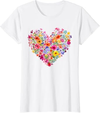 Heart of Wild Flowers T-Shirt