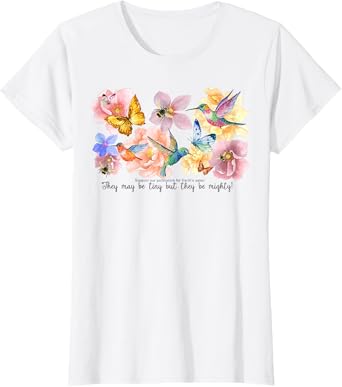 Support Our Pollinators for Earth's Sake Ladies Tee Shirt T-Shirt