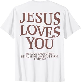 Youth Jesus Love You Christian God Good Boy Son Me I Toddler T-Shirt