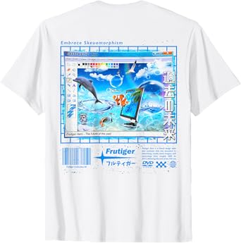 (BackPrint) Frutiger Aero Fashion Collection T-Shirt