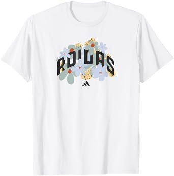 adidas Badge of Sport Statement Floral Pop Graphic T-Shirt