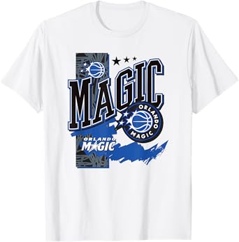 NBA Official Orlando Magic Barred Player T-Shirt