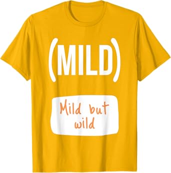 Mild But Wild Mild Hot Sauce Group Costume T-Shirt