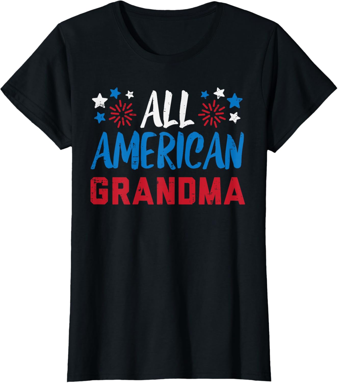 All American Grandma 4th Of July Matching Family Patriotic T-Shirt