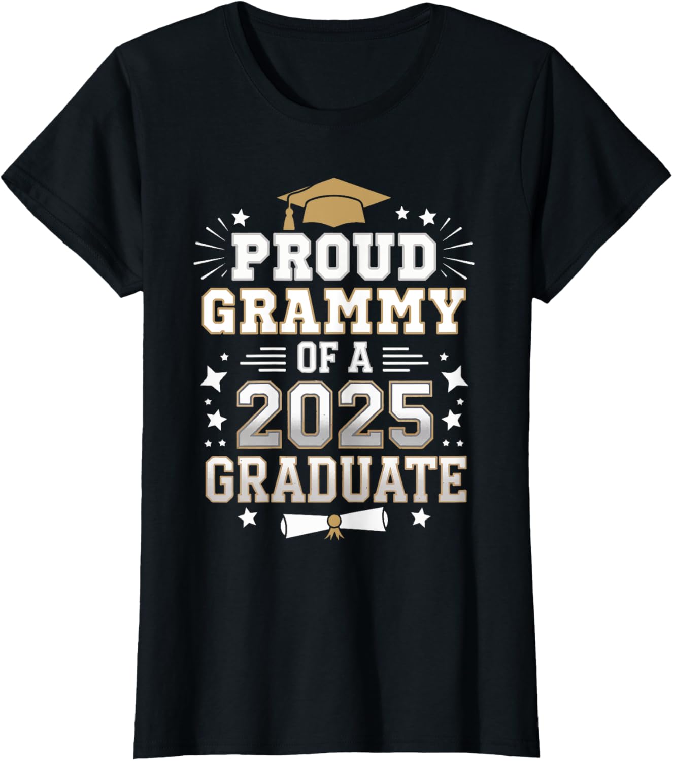 Proud Grammy Of A Class Of 2025 Graduate Senior Graduation T-Shirt