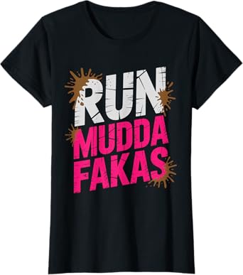 Mud girl run T-Shirt