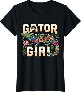 Gator Girl Alligator Crocodile T-Shirt