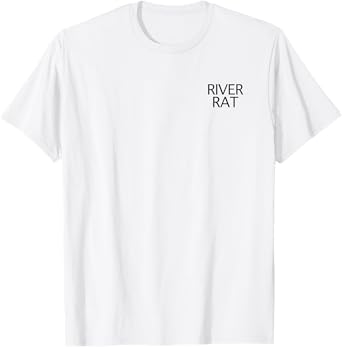 River Rat Pocket Print Summer Vacation T-Shirt Men Women Girls Kids T-Shirt