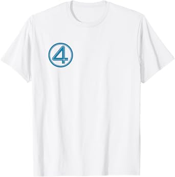 Marvel Fantastic Four: First Steps Johnny Storm Logo Costume T-Shirt