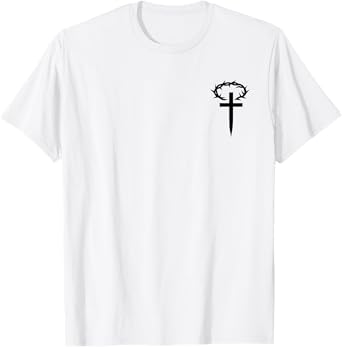 Jesus is King | Christian Faith Minimalistic T-Shirt
