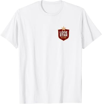 Texas Lone Star Beer Patch T-Shirt
