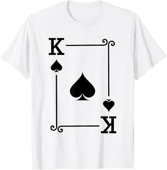 King Spades Card Costume - Playing Cards - King Spades T-Shirt