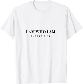 Exodus 3:14 - Gift For Women & Men, Christian T-Shirt