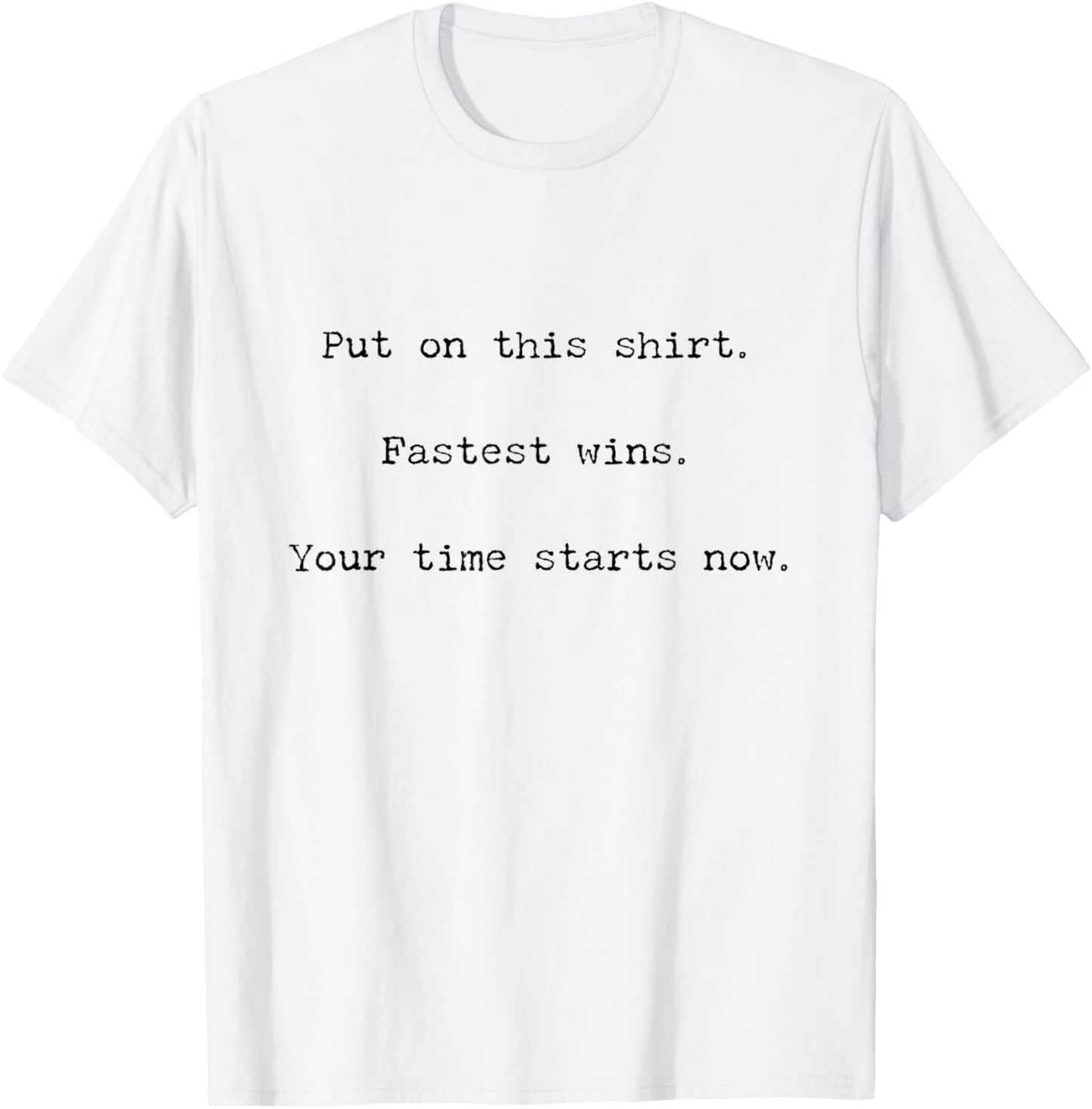 Taskmaster Fastest Wins Your Time Starts Now Panel Show T-Shirt