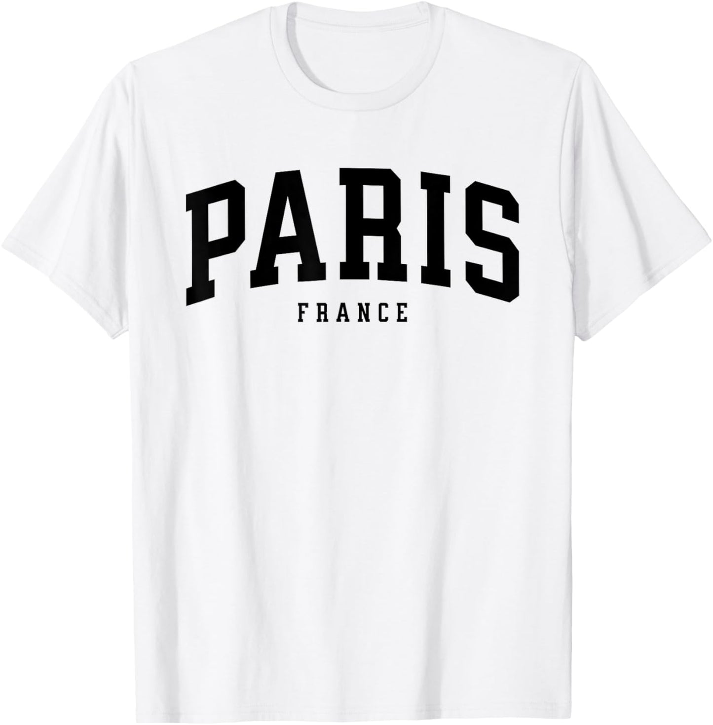 Paris France Chic Fashion Stylish Trendy Womens Mens Retro T-Shirt