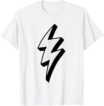 Lighting Bolt Thunderbolt Cool Electrical Storm T-Shirt