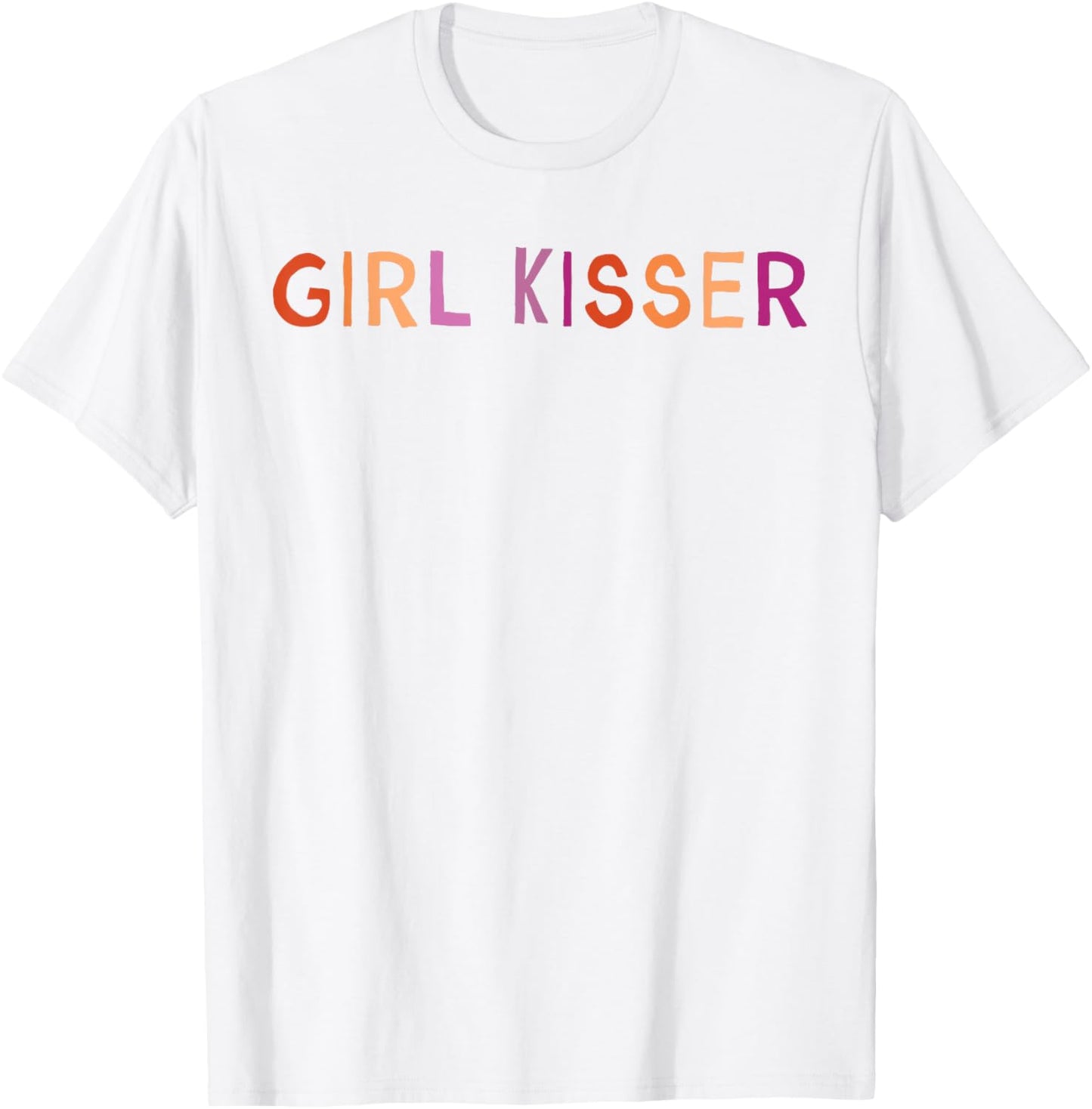 Girl Kisser Lesbian LGBTQ T-Shirt