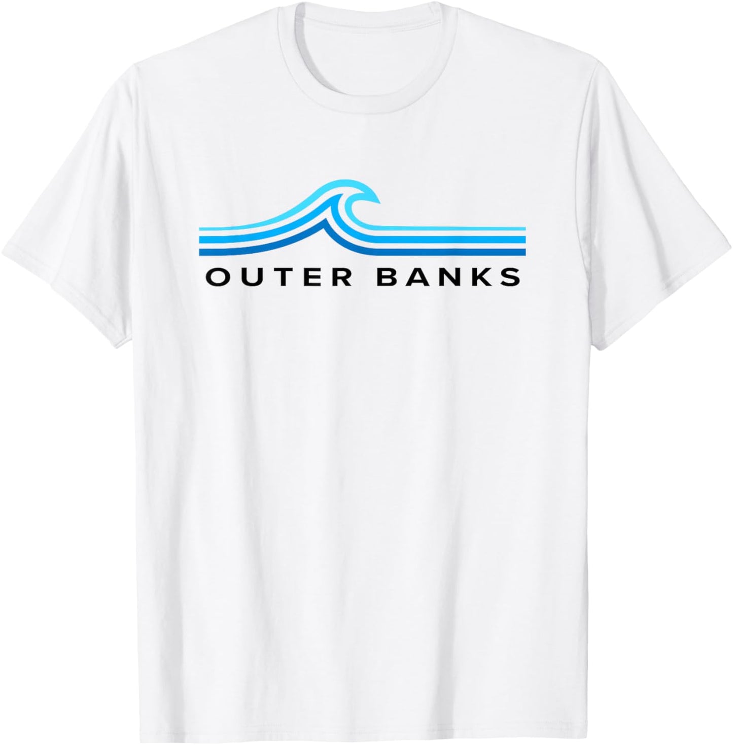 Outer Banks NC Waves Vintage Mens Womens Girls Boys Souvenir T-Shirt