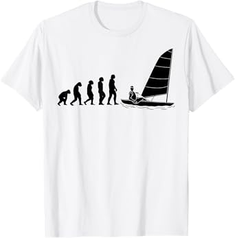 Sailing sailinger EVOLUTION sailing Sail boats sailing T-Shirt
