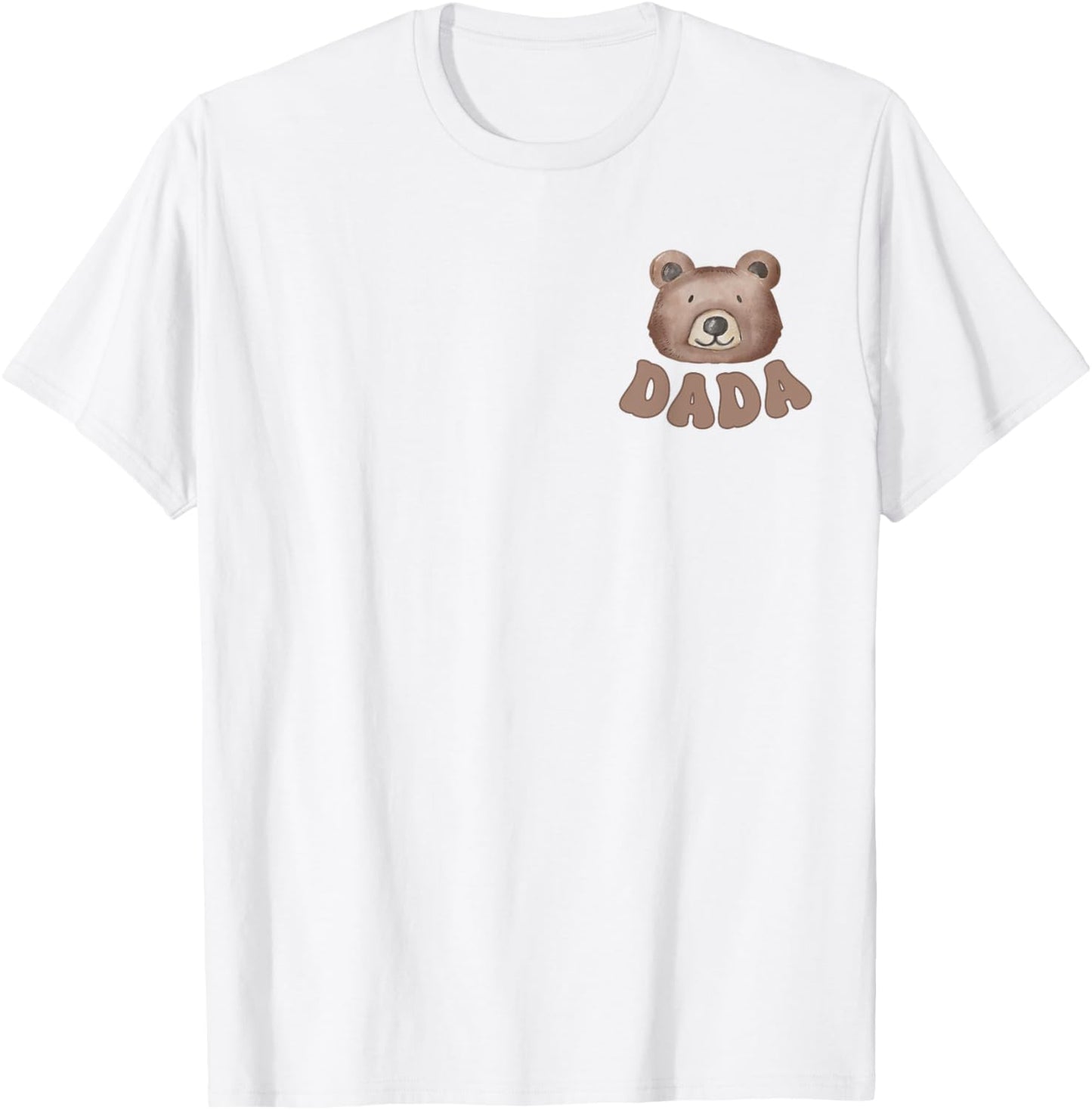 Dada Teddy Bear 1st Birthday Boy Girl Family Matching Party T-Shirt