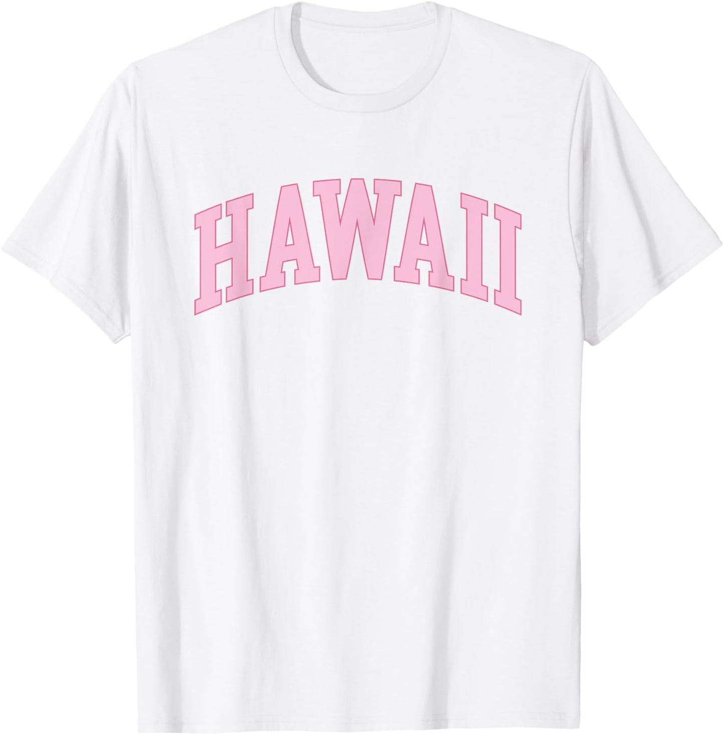 Retro Hawaii Preppy Throwback Womens Girls Souvenir T-Shirt