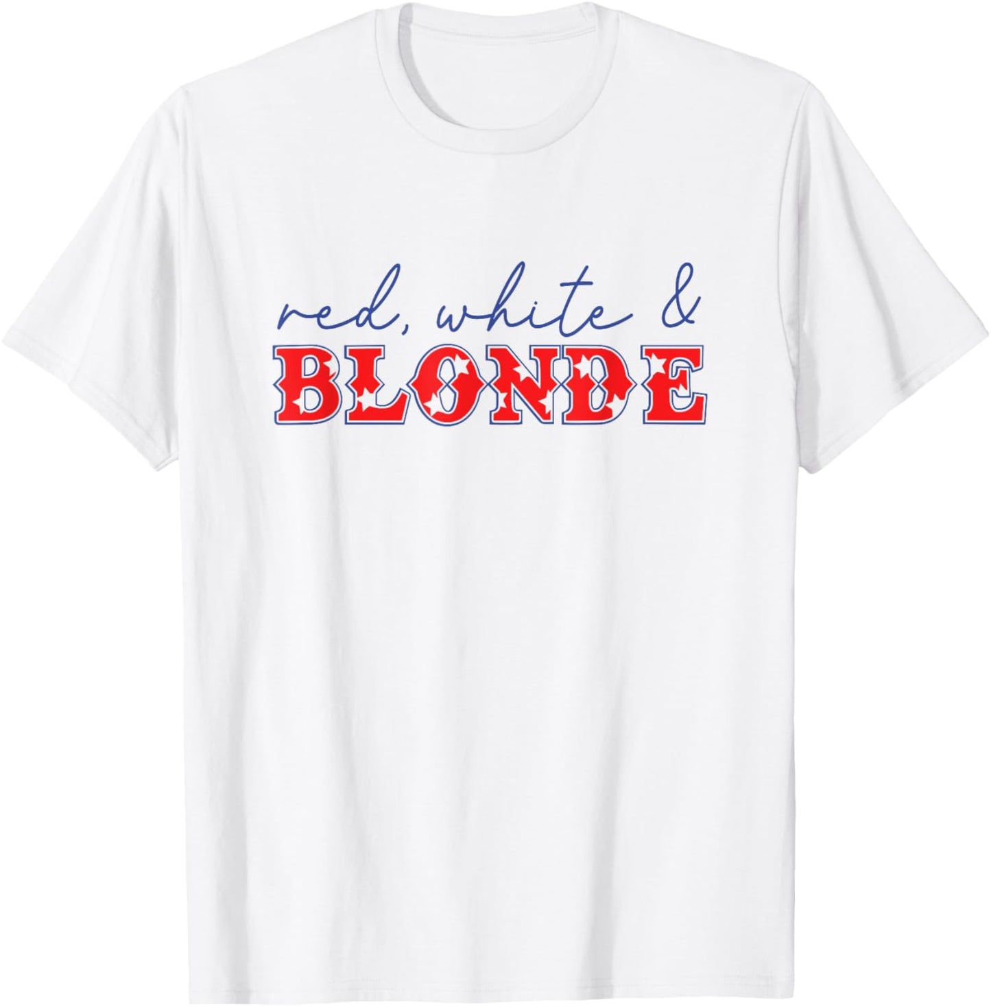 red white and blonde T-Shirt