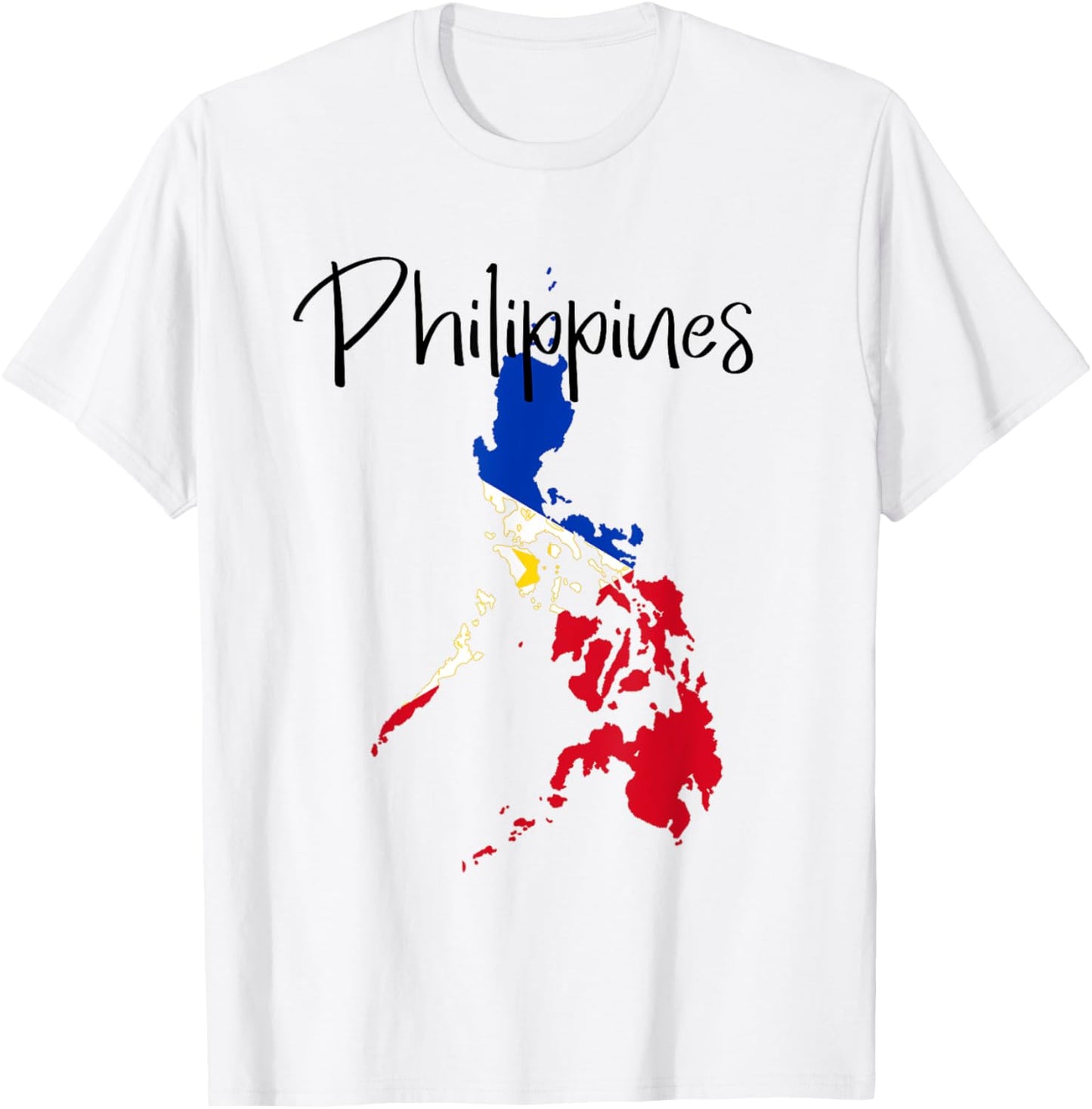 Philippines flag, Philippines map, Philippines for women T-Shirt