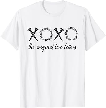 XoXo The Original Love Letters Jesus Christian Men Women T-Shirt