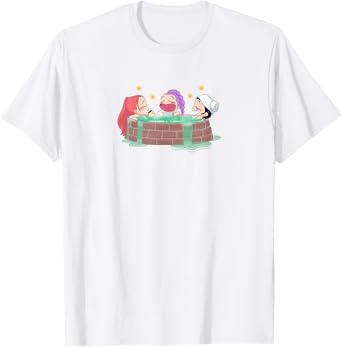 Kpop Demon Hunters Mira Rumi & Zoey Relaxing in Hot Tub T-Shirt