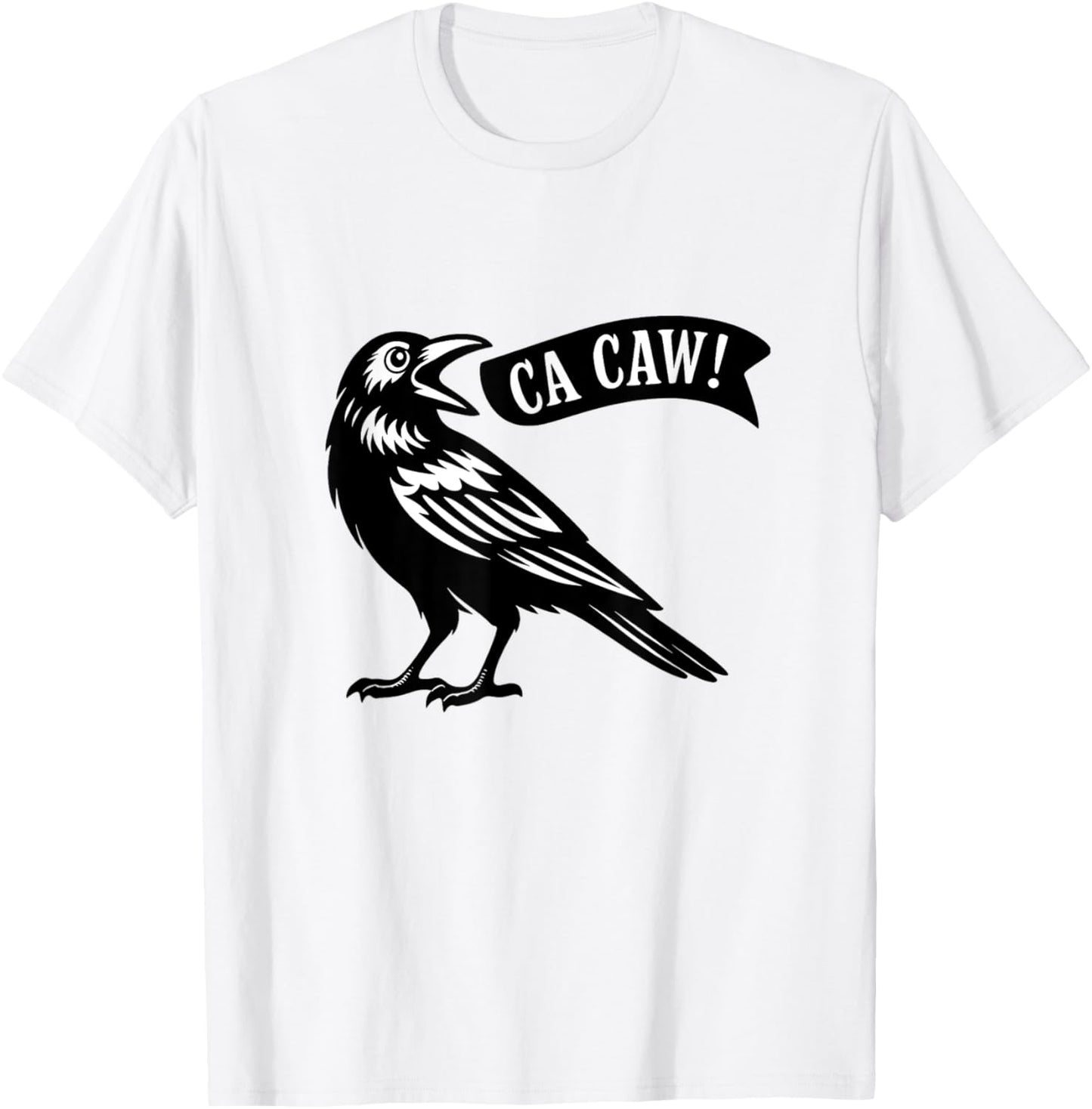 Funny Blackbird Crow Ca Caw Bird Watching Crow Lovers T-Shirt