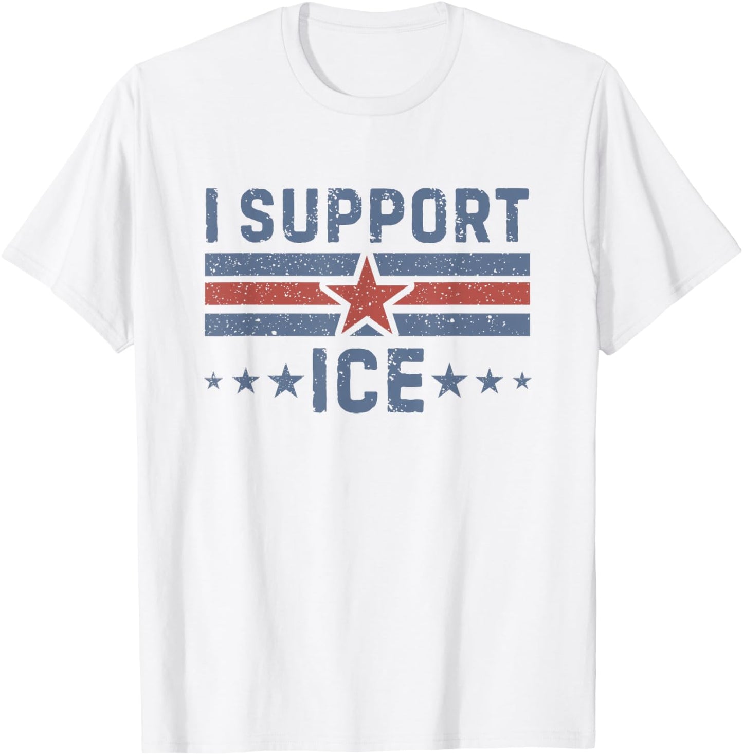 I Support ICE - Vintage T-Shirt