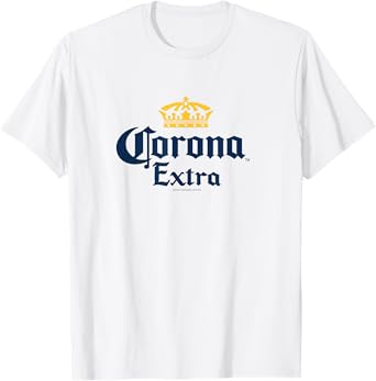 Officially Licensed Corona Extra Crown Logo T-Shirt