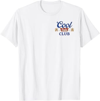 Vintage Cool Dads Club Father's Day From Daughter Son T-Shirt
