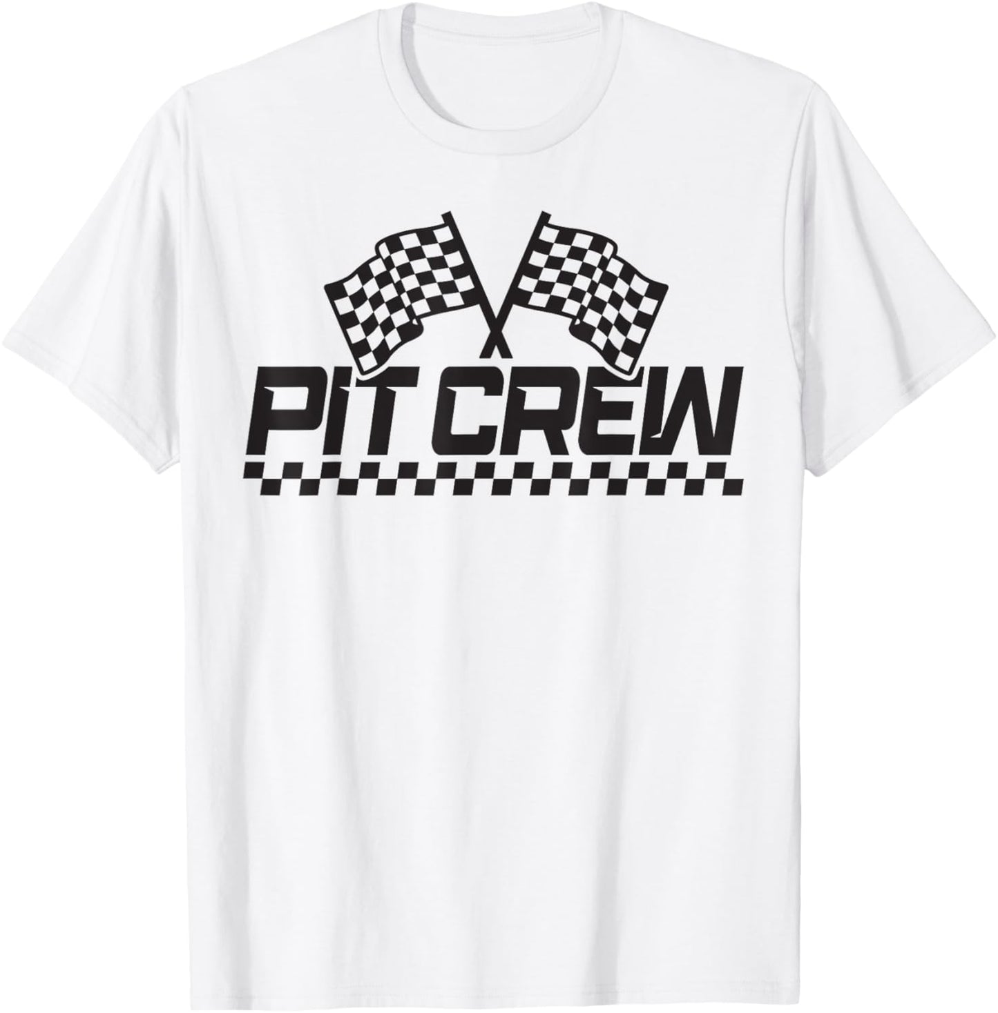 Pit Crew Family Racing Birthday Race Car Parties T-Shirt