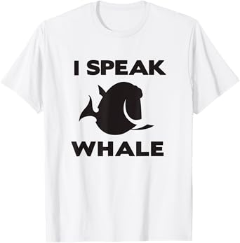 Disney Pixar Finding Nemo Dory I Speak Whale Distressed Logo T-Shirt
