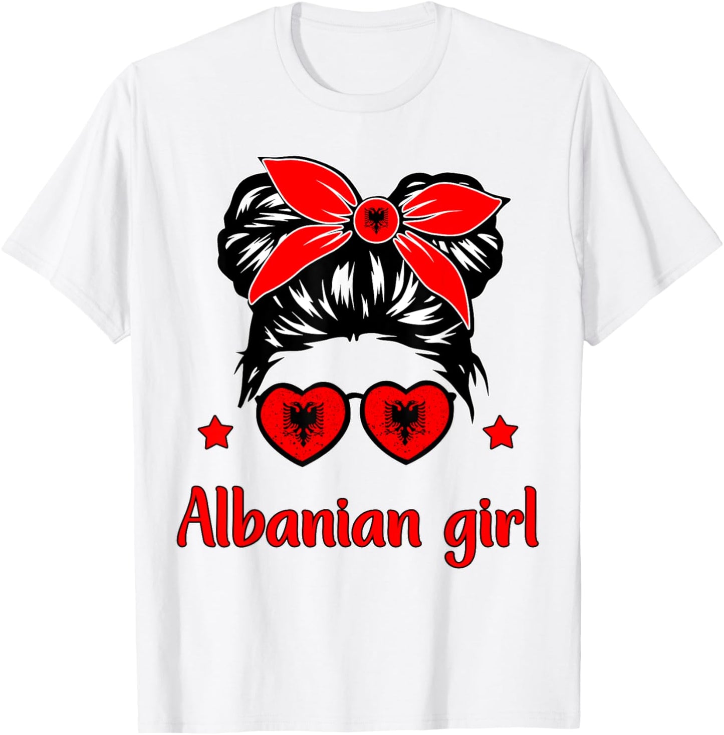 Toddler Girl Albanian-Shirt Flag Albania Baby Kid Teen Women T-Shirt