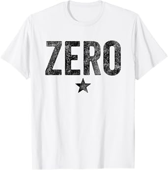 Vintage Grunge Alternative Zero Star 90s Rock Music T-Shirt
