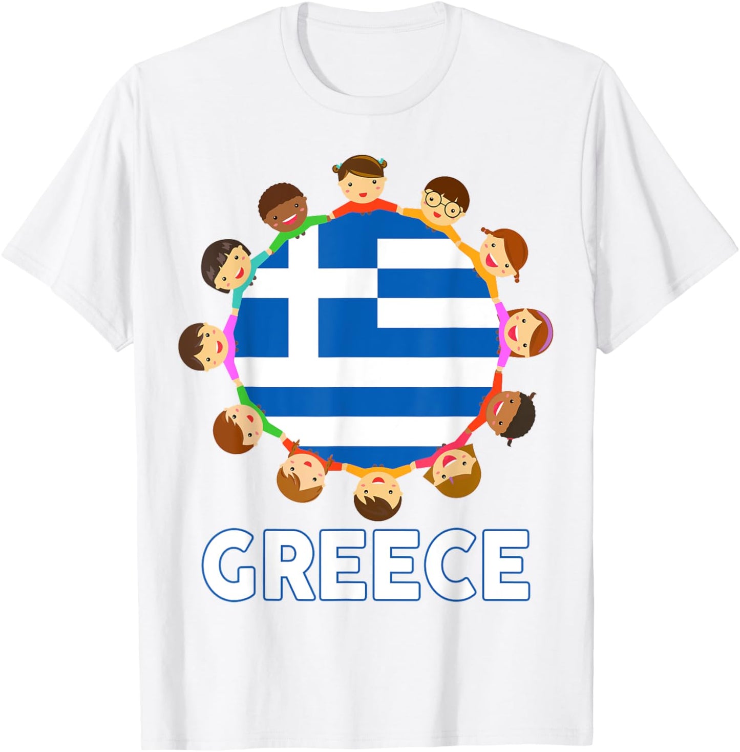 Toddler Greece-Shirt Greek Flag Baby Kid Boy Girl Men Women T-Shirt