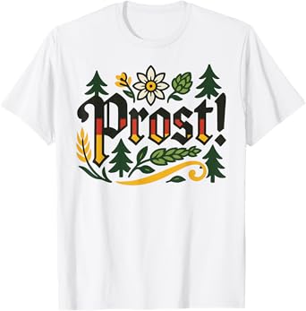 Prost Oktoberfest Vibes Beer Women Men Group Matching T-Shirt