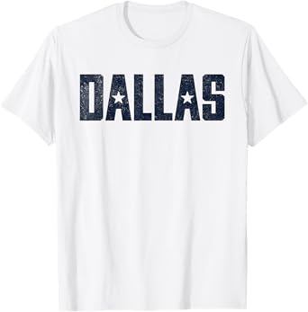 Dallas Vintage Retro T-Shirt