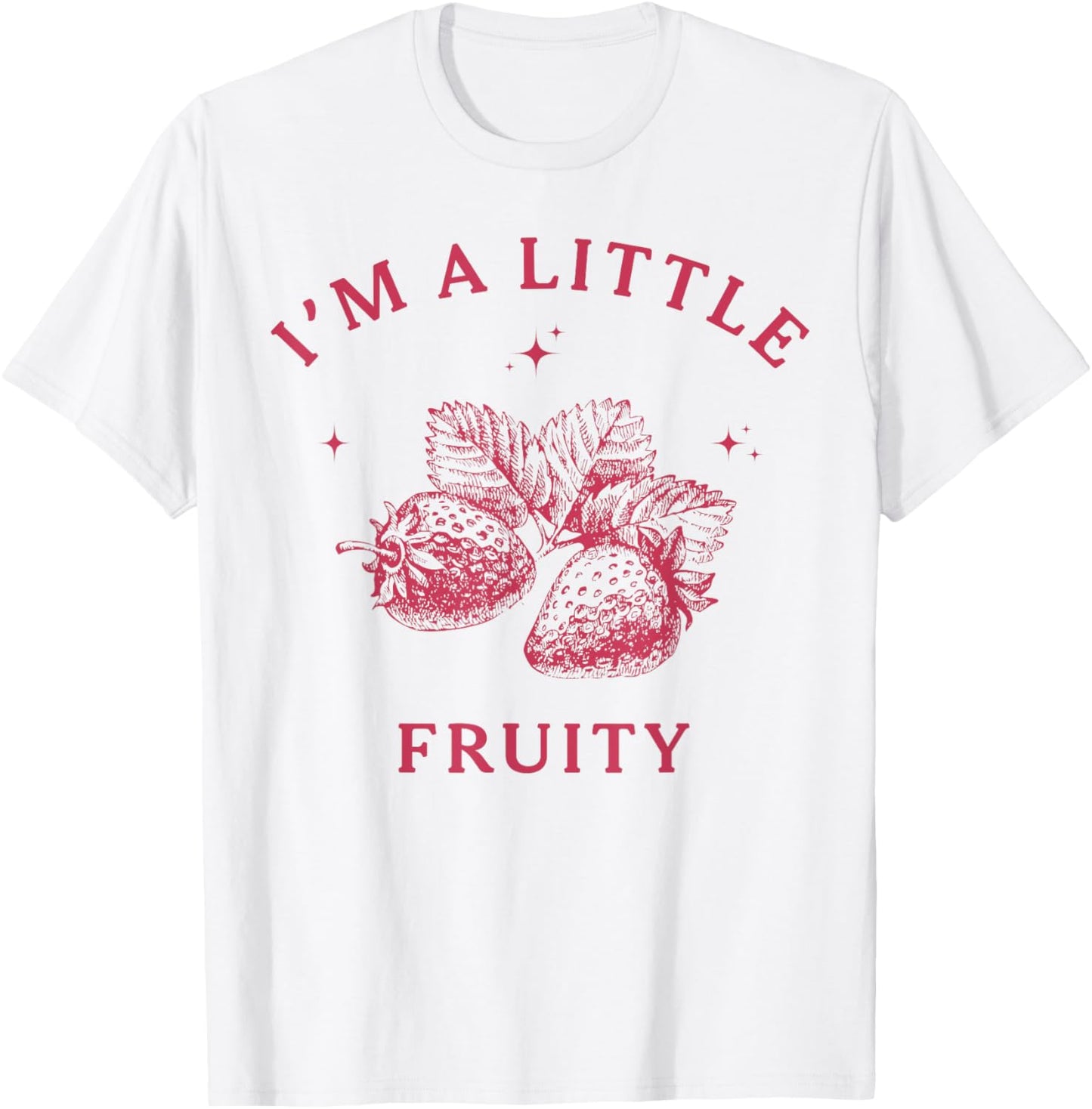 Retro I'm A Little Fruity LGBT Subtle Lesbian Pride Month T-Shirt