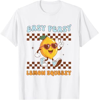 Easy Peasy Lemon Squeezy Hello Summer Funny T-Shirt