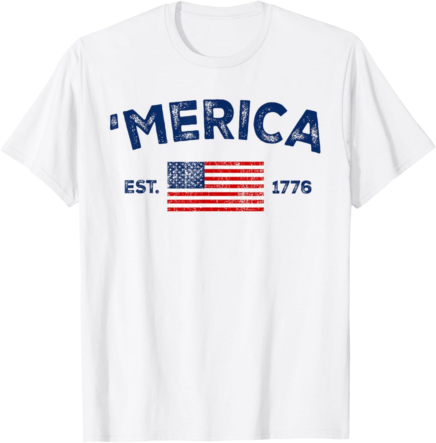 American Flag Patriotic 4th Of July Usa T-shirt