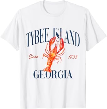 Tybee Island Georgia Est. 1733 - Old Money, Aesthetic T-Shirt