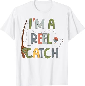 I'm A Reel Catch Romper Funny Fishing Dad T-Shirt